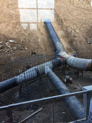 长城塬一二泵站更新改造工程10月21日施工情况